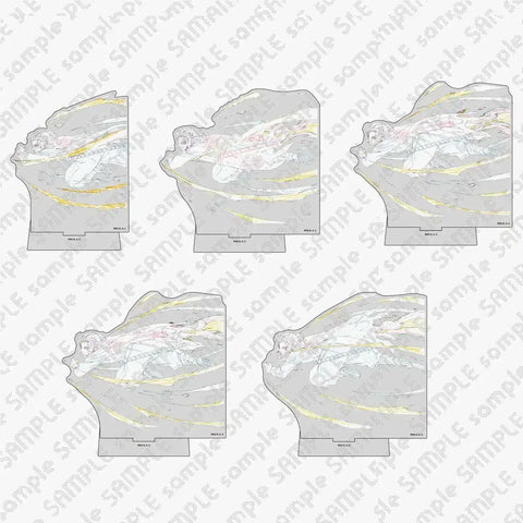Demon Slayer Kimetsu no Yaiba Rengoku Kyoujurou Action Acrylic Set