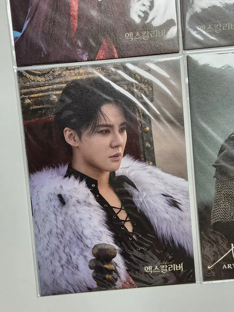 Bộ bưu thiếp nhạc kịch Excalibur của XIA Kim Junsu (4 loại)