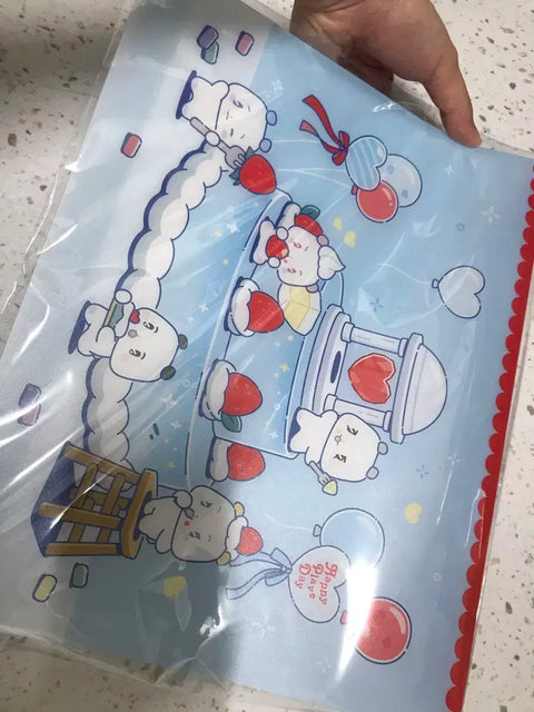 (Đã bao gồm phí vận chuyển) Bìa đựng NGÀY PLAVE + Búp bê nhồi bông Mmmemi Mami Mmm Hamin Bambi