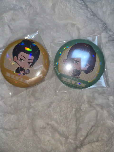 Jujutsu Kaisen Hidden Inventory/Premature Death Collaboration Geto Suguru, Ieiri Shoko Can Badge Set