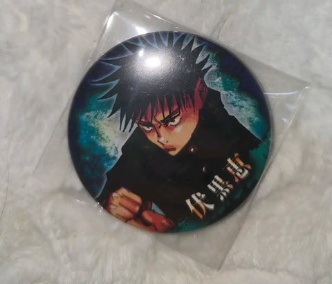 Jujutsu Kaisen Megumi Fushiguro Original Art Can Badge