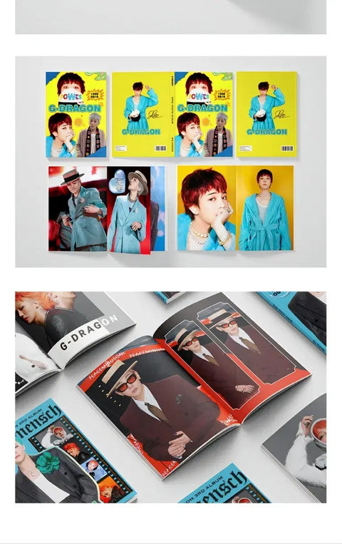 G-Dragon high-quality photobook pictorial 80 pages