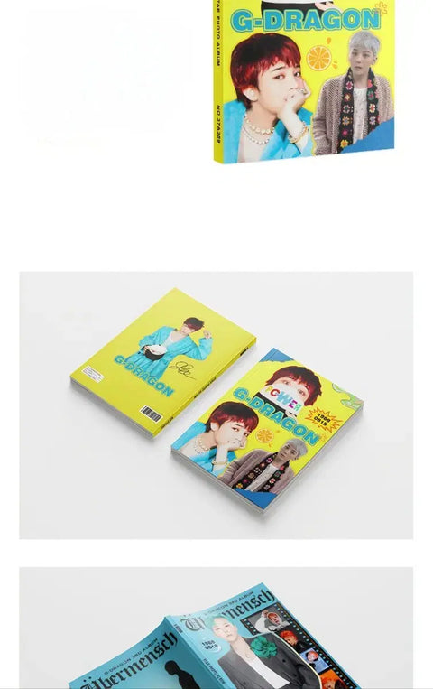 G-Dragon high-quality photobook pictorial 80 pages