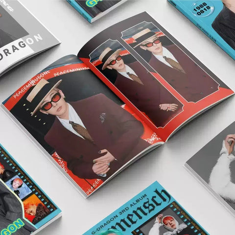 G-Dragon high-quality photobook pictorial 80 pages