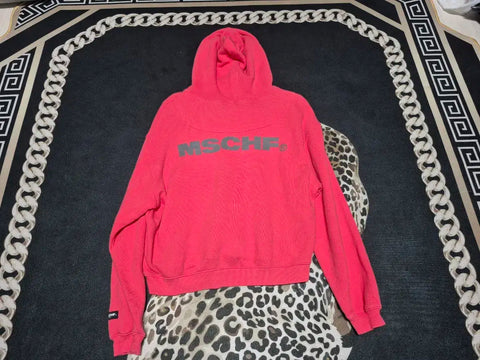 Áo hoodie Mischief 22 S/S Fuchsia Slogan size M
