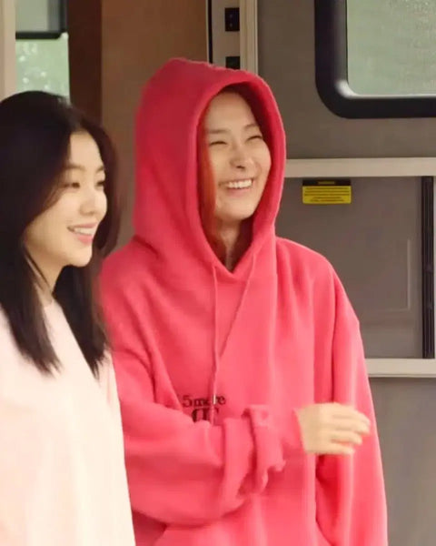 Áo hoodie Mischief 22 S/S Fuchsia Slogan size M