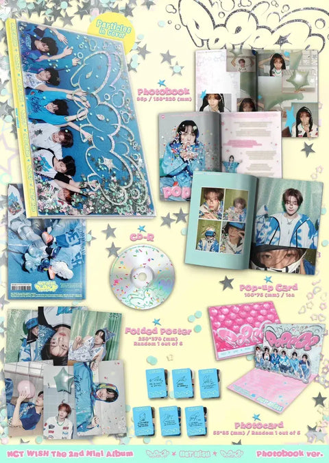 NCT Wish Pop Pop Photobook Album Unopened Transfer