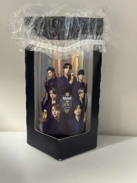 Selling BTS merchandise as a lot.