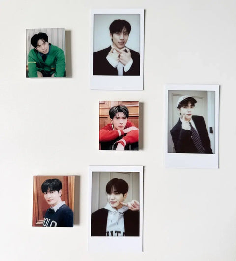Thẻ ảnh Infinite Nam Woohyun Jang Dongwoo Lee Sungjong Soundwave Pop-up Magnet Polaroid Transfer
