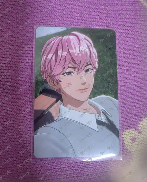 Plaid photocard HCHAEMBI Lucky Draw Bambi transfer