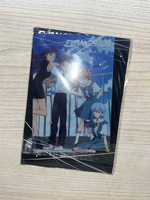 Câu nói kinh điển Kaohrei Evangelion Bìa sách bưu thiếp trong suốt Shinji Asuka Minato