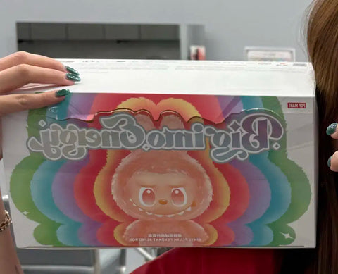 Simple Unboxing Labubu Season 3 Renewal Dust Bag Genuine Authentication QR Code Number Authentication