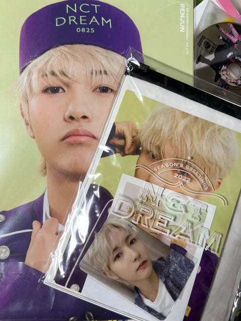 Disposal) NCT Dream Renjun 2022 Season's Greetings Photo Postcard