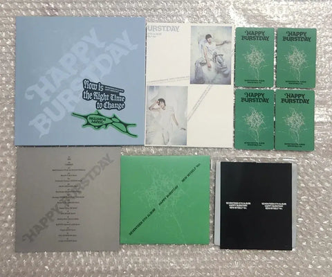 Photocard O) SEVENTEEN 5th Album 'HAPPY BURSTDAY' Full Set