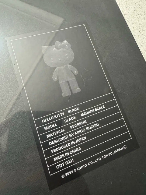 Hello Kitty Black Figure BLACK