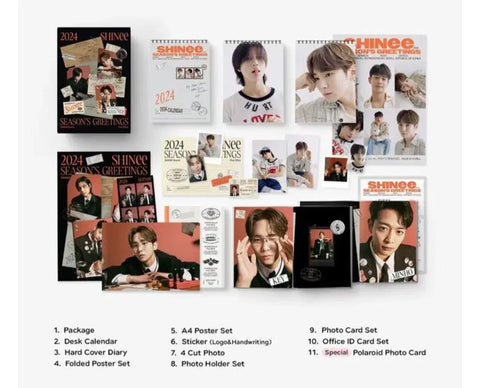 SHINee 2024 Season's Greetings - All together