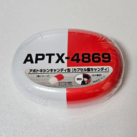 Unopened) Detective Conan APTX 4869 Candy Can Tin Case Official Goods