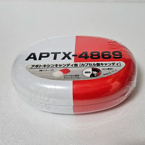 Unopened) Detective Conan APTX 4869 Candy Can Tin Case Official Goods