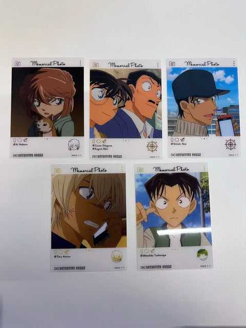 Detective Conan Emoca Card Series 1 & 2 Conan Haibara Shuichi Akai Furuya Rei
