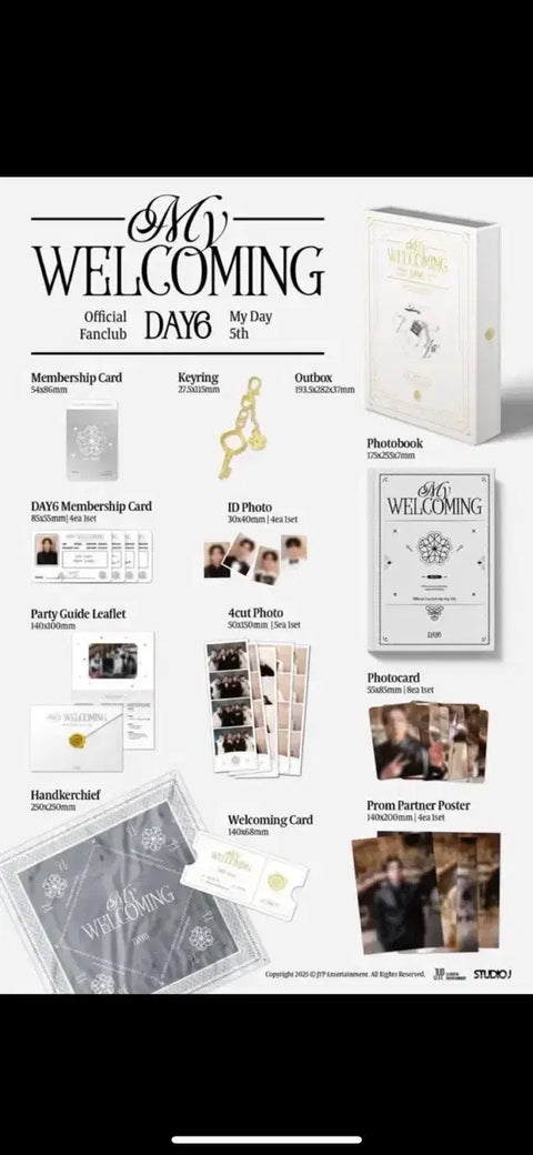 DAY6 My Day 5th Generation Kit Full Box