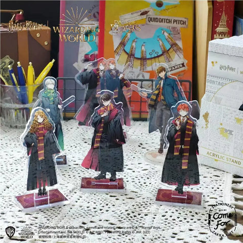 Harry Potter Movic Illustration Acrylic Stand, Bromide Hermione Granger Bundle