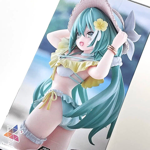 Chưa mở | Mô hình ý tưởng Hatsune Miku Cô gái xinh đẹp Bikini Đồ bơi