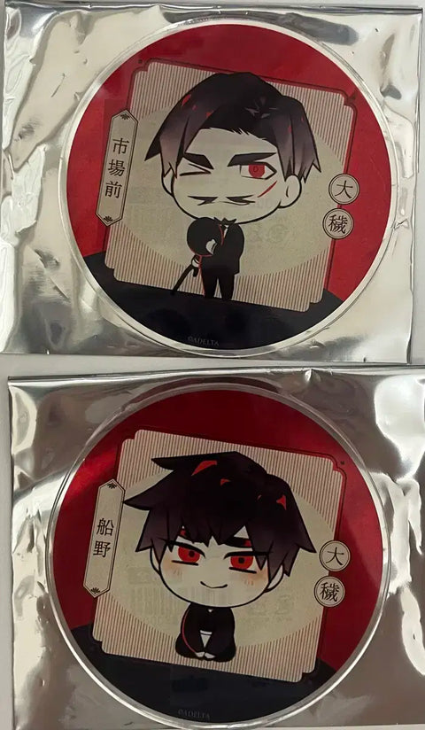 Ooe Gratty Acrylic Coaster Shijomae Funeno