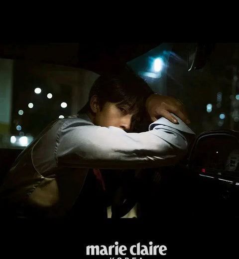 Transfer of Marie Claire magazine featuring pictorial and interview of actor Hong Kyung.