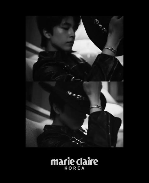 Transfer of Marie Claire magazine featuring pictorial and interview of actor Hong Kyung.