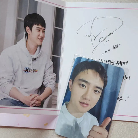 EXO D.O. Doh Kyungsoo Birthday Party Dyo-pa Entrance Photocard Postcard