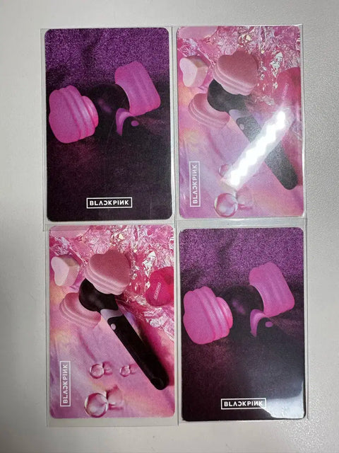 Blackpink lightstick photocard bundle blackpink cheering stick photocard