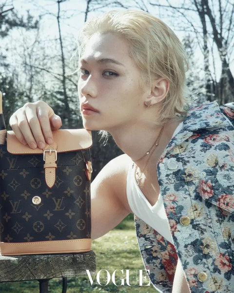 Stray Kids Felix's Louis Vuitton Vogue magazine transfer/sale