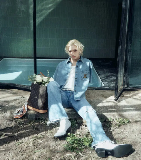Stray Kids Felix's Louis Vuitton Vogue magazine transfer/sale