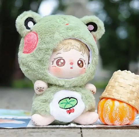 Frog 20cm Plush Doll Clothes