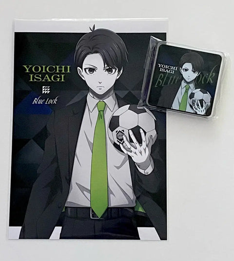 Blue Lock Takara Tomy Arts Acrylic Block, A5 Postcard Isagi Yoichi