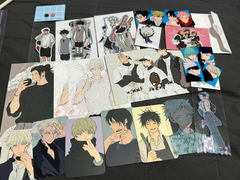 Jujutsu Kaisen Jujutsu Tatatnim unofficial photocard sticker ID photo postcard transfer sale