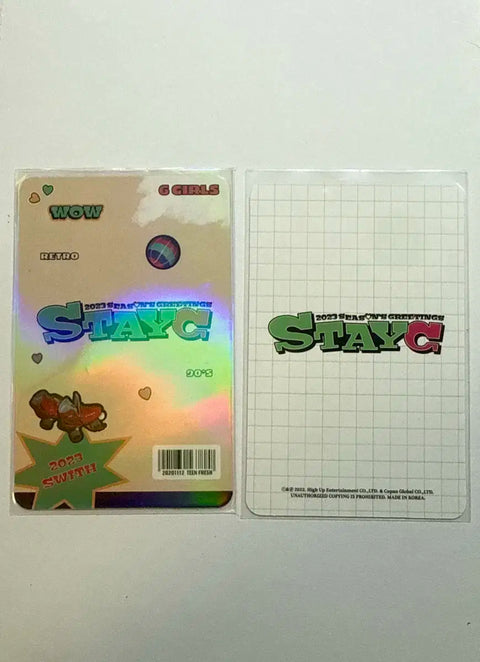 Thẻ ảnh STAYC 2023 Season's Greetings Sieun/chuyển khoản lợi ích