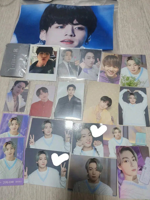 BTS Jungkook Slogan & Mikrokosmos Map of the Soul Golden etc. Photocard Set