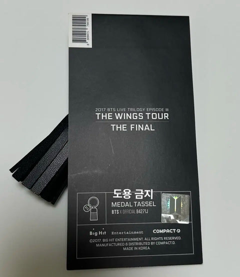 BTS Bangtan Boys WingpaCon JIN Keyring THE WINGS TOUR
