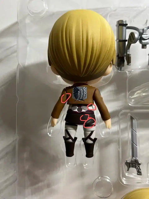 Selling Attack on Titan Levi/Erwin Smith Nendoroid.