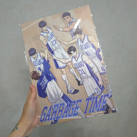 Bộ Poster Cảnh Nổi Tiếng A, B của Garbage Time