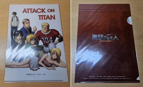 Attack on Titan Bessatsu Shonen Magazine Appendix: School Caste Clear File
