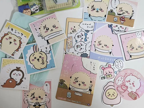 Chiikawa, Rakko photostick, acrylic bookmark, etc. - lot