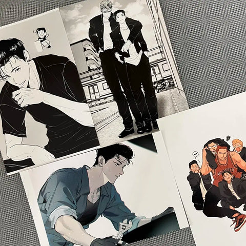 Slam Dunk, SD, Ho-yeol, Baek-ho, Hoback, Printing Box, PB, Postcard, Goods