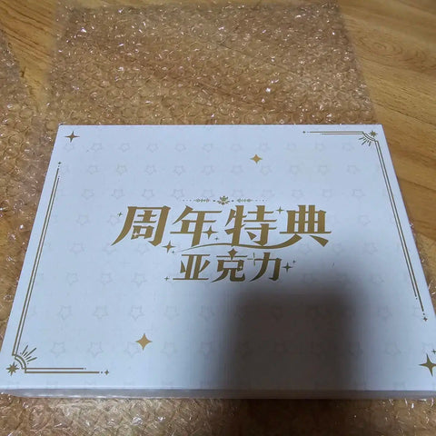Ensemble Stars! Nhẫn lời thề Sazanami Jun khối Acrylic kỷ niệm 6 năm sản phẩm mới chưa mở