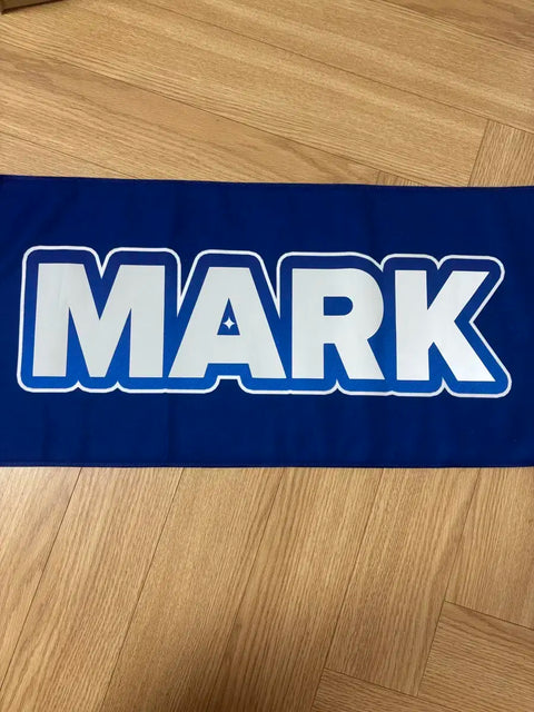 NCT Mark Goggles Slogan Dream 127 Uchiwa