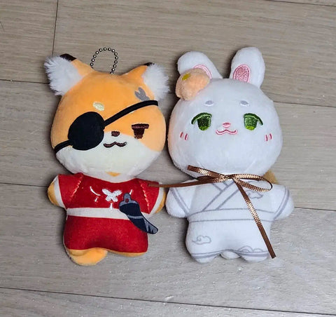 Heaven Official's Blessing Hua Cheng Xie Lian animal form 10cm official plush doll sale transfer group order