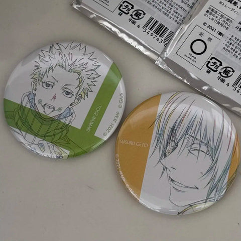 Jujutsu Kaisen 0 Movie Can Badge Geto Toge Bundle