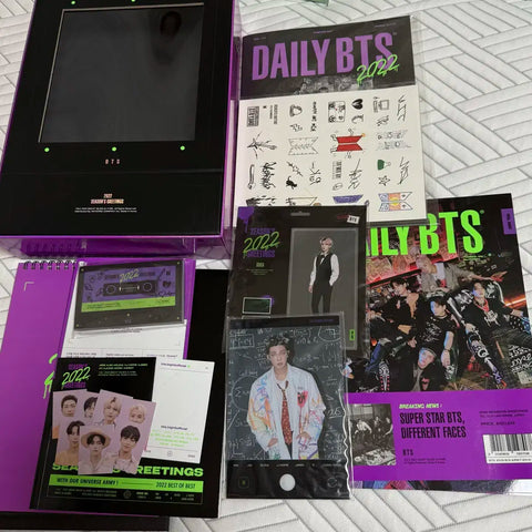 BTS Season's Greetings bulk transfer 2019 2020 2021 2022