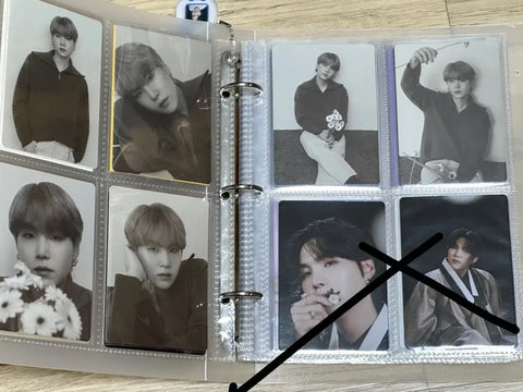 BTS Suga Monochrome Min Yoongi Mini Photocard Full Set